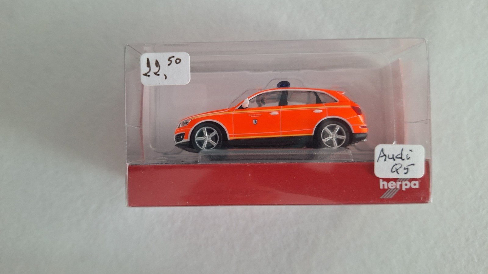 Audi Q5 modelauto - Herpa, Ophalen of Verzenden, Nieuw, Overige typen, Herpa