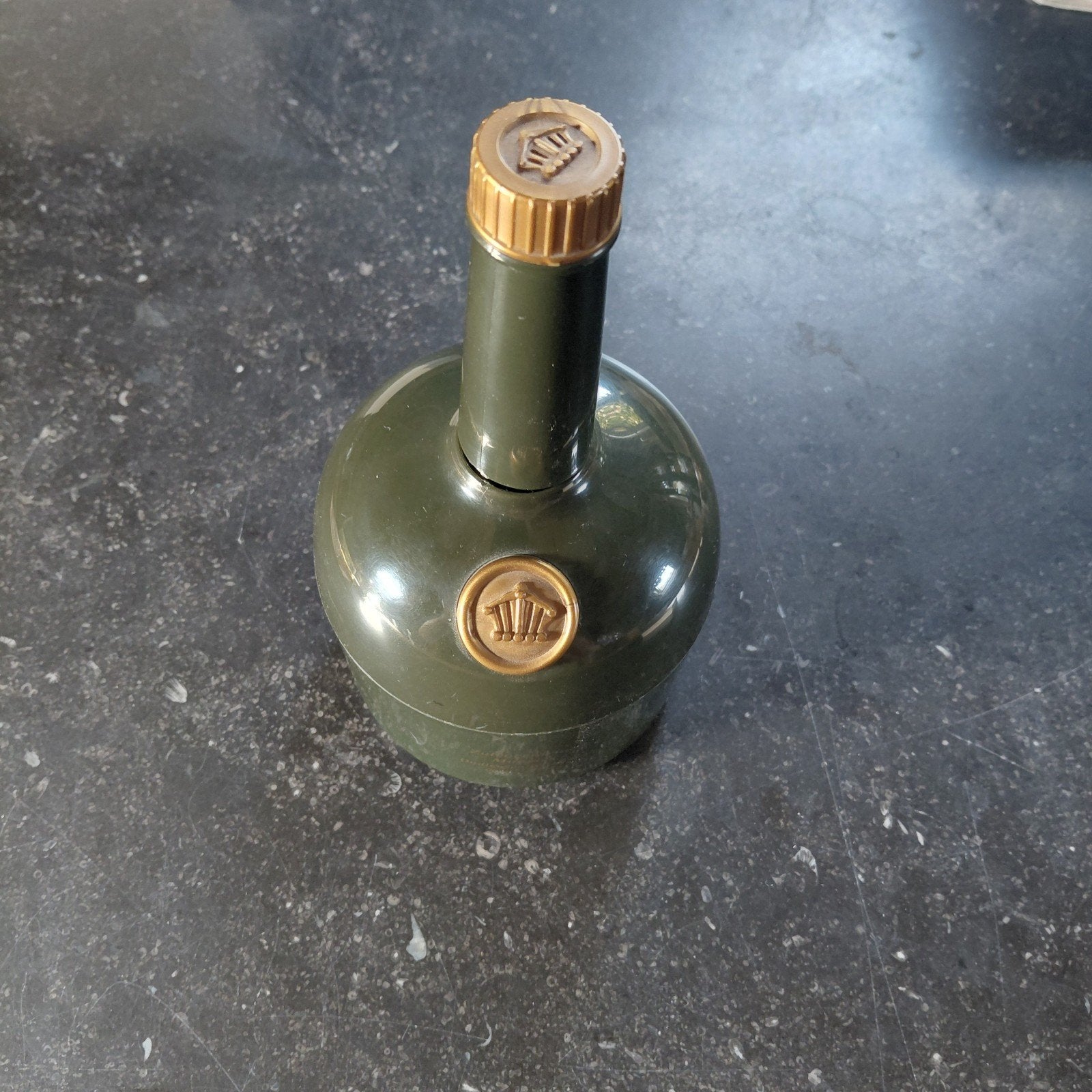 Vintage Grolsch Viltjeshouder met Viltjes - Mansier, Ophalen of Verzenden, Zo goed als nieuw, Viltje(s), Grolsch