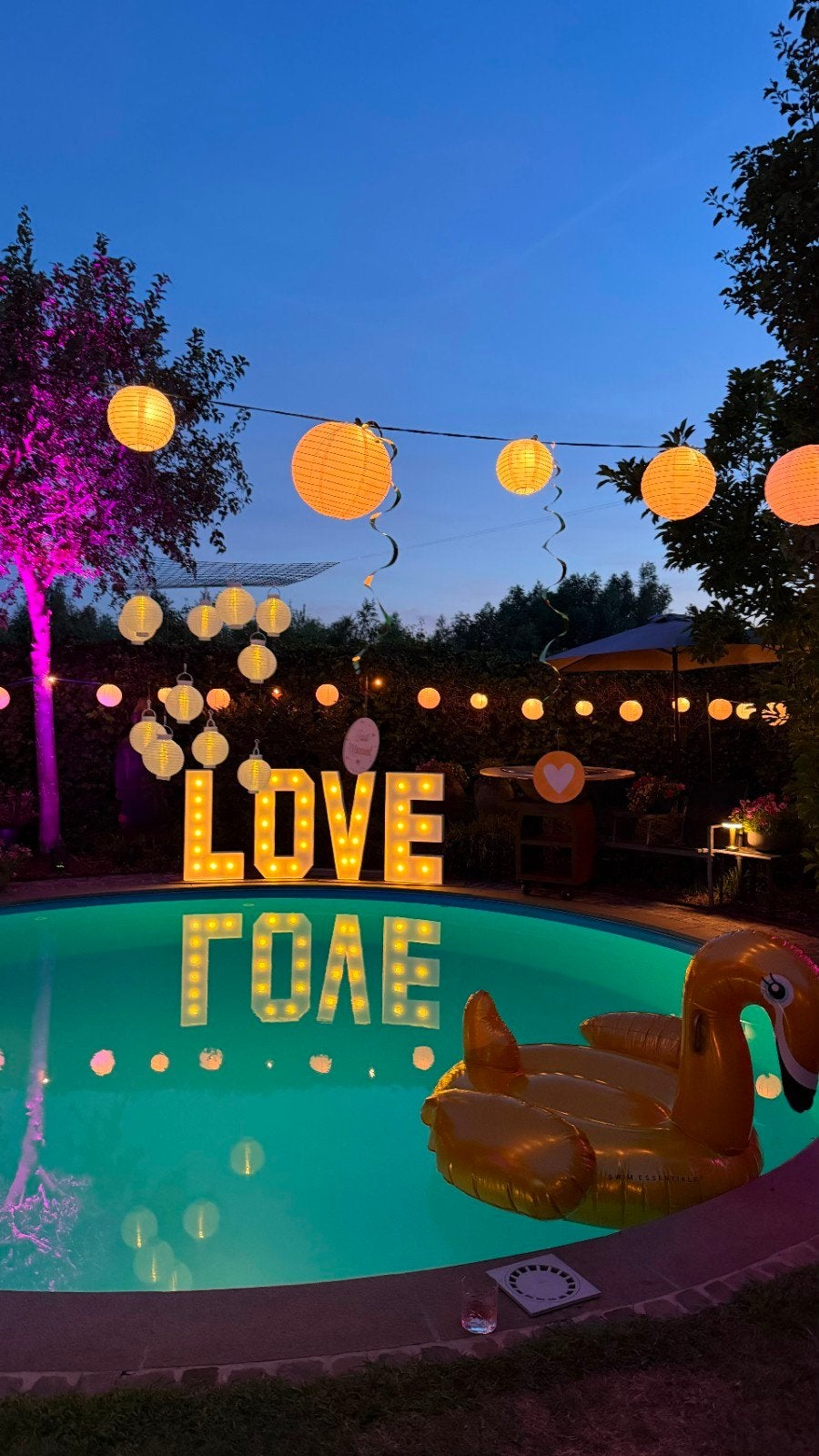 Grote LOVE Lichtletters voor Feest of Bruiloft, Ophalen, Versiering, Valentijn of Romantisch