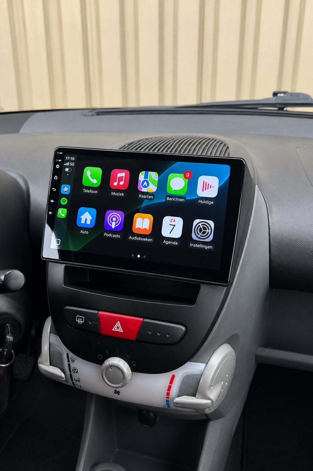 Carplay + Installatie C1, Aygo, 107, Auto diversen, Autoradio's, Ophalen, Nieuw
