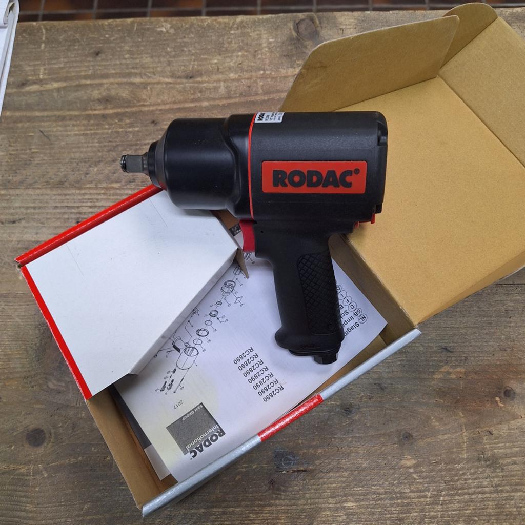 Nieuw: Rodac RC2890 - Pneumatische Slagmoersleutel 1/2", ., Nieuw, Ophalen of Verzenden, .