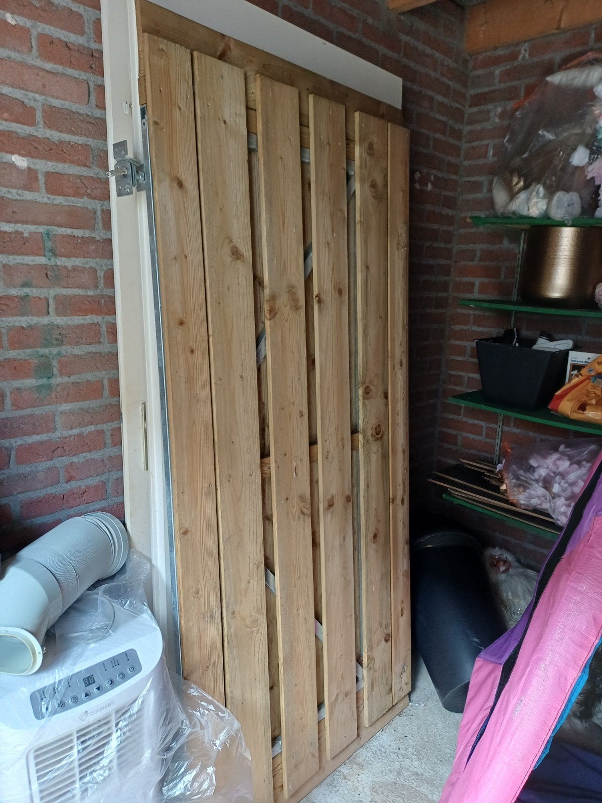 Tuinpoort, Ophalen, Zo goed als nieuw, Hout