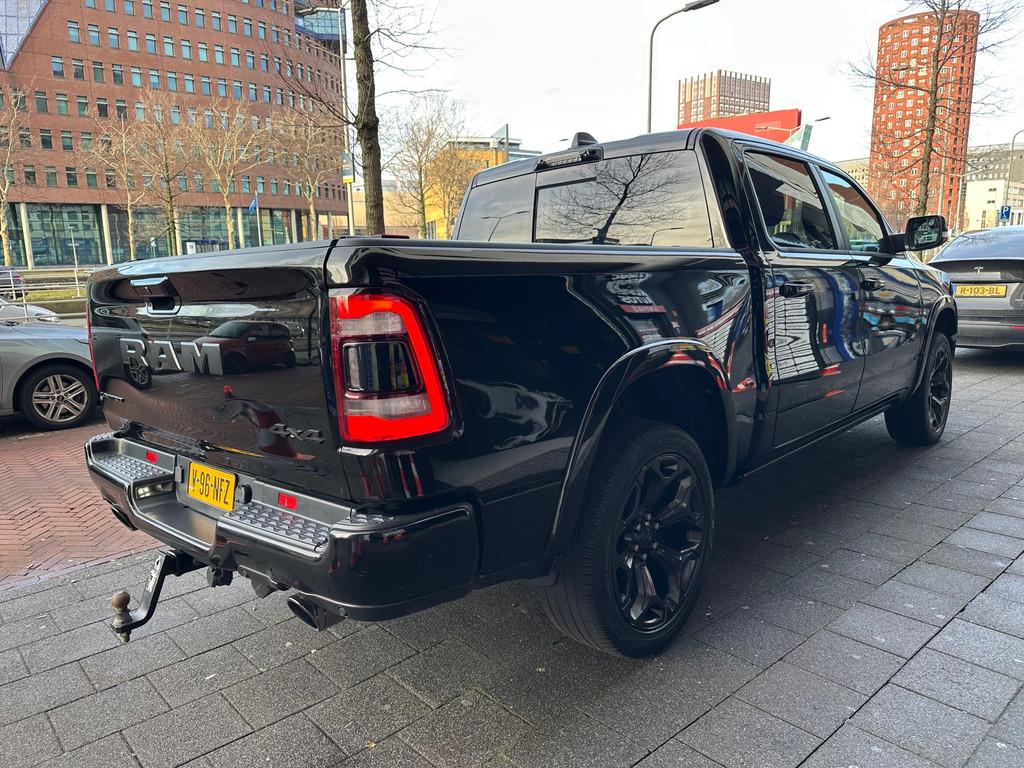 Dodge Ram 1500 5.7 V8 4x4 Crew Cab Limited Vol Opties!, Auto's, Gebruikt, 5654 cc, Zwart, Leder