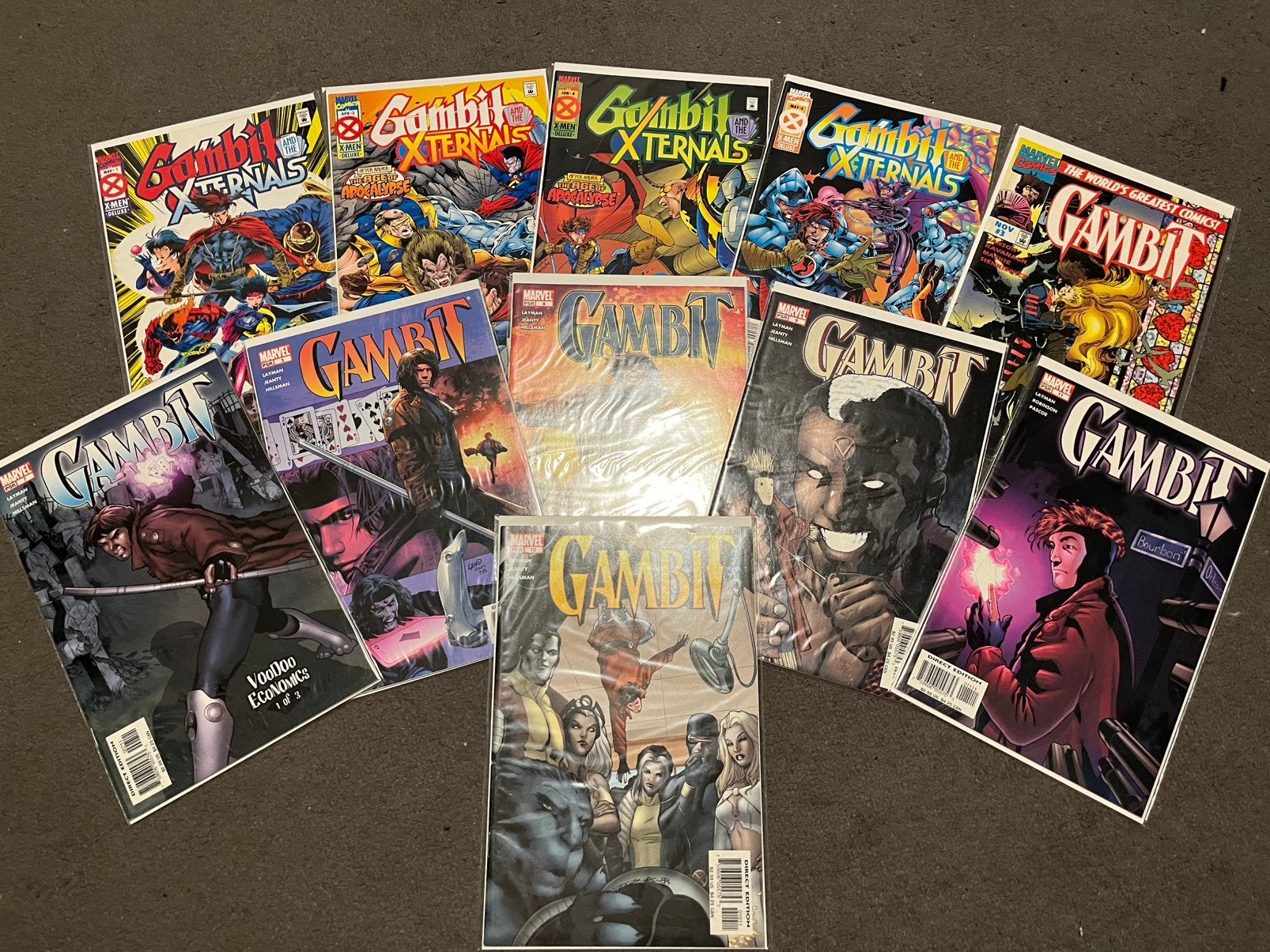 Gambit comics - X-Men spin off & Age of Apocalypse (Marvel), Gelezen, Amerika, Ophalen of Verzenden, Meerdere comics