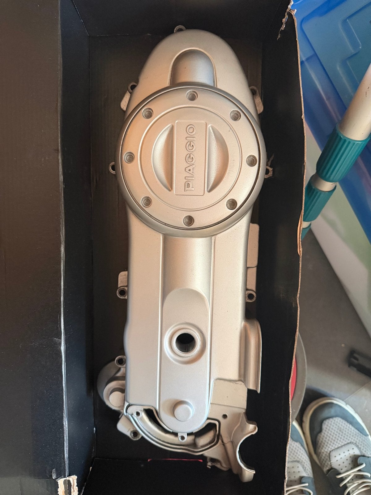 Piaggio scooter motorblok behuizing - Zo goed als nieuw, Ophalen of Verzenden, Zo goed als nieuw, Blok, Piaggio