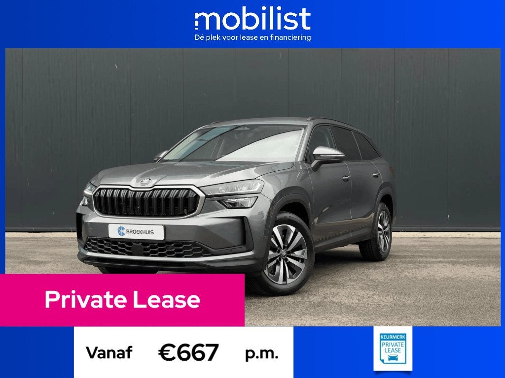 Skoda Kodiaq 150pk 1.5 TSI MHEV Business Edition 7p., 4 cilinders, 150 pk, 7 stoelen, Origineel Nederlands