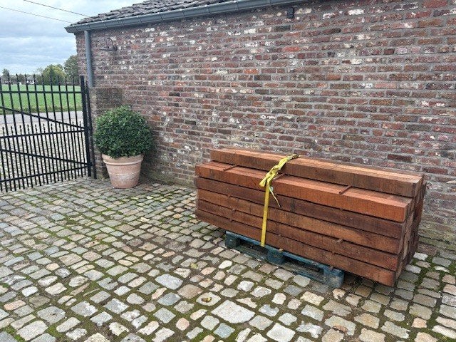 Okan pallen, Ophalen, Palen, Nieuw, Hardhout