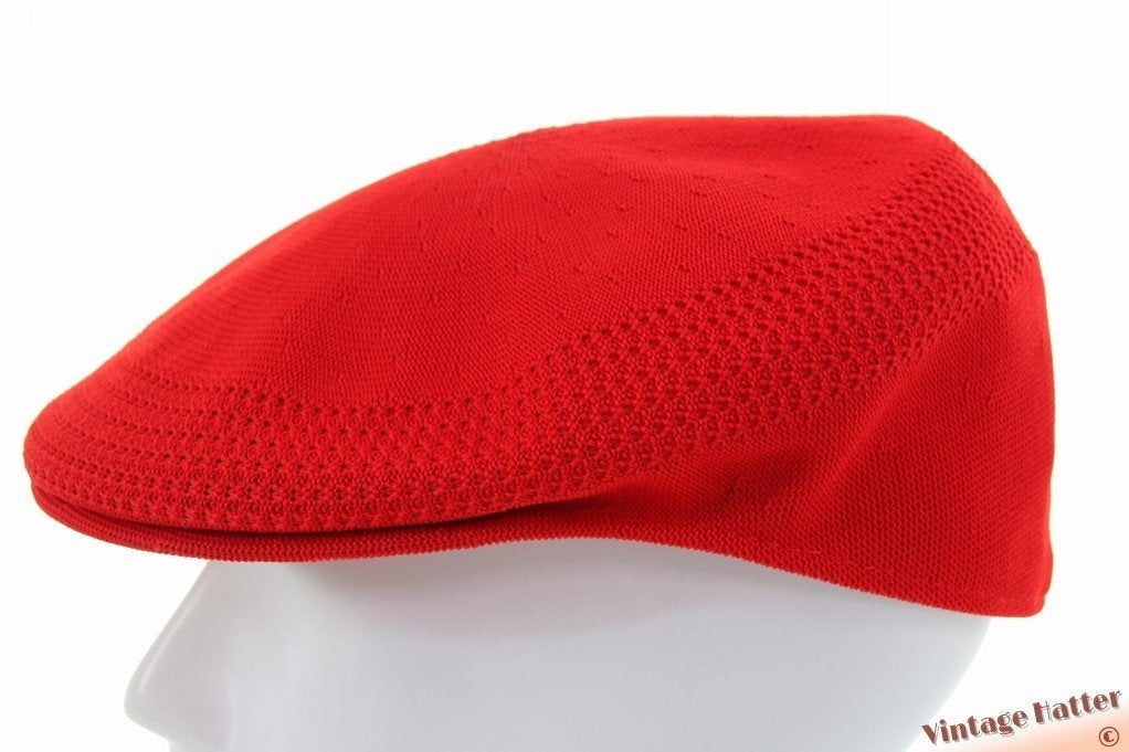 Platte pet Kangol Tropic Ventair rood S, M en L nieuw, Nieuw, Ophalen of Verzenden, Pet, 58 of 59 cm (L, 7¼ of ⅜ inch)