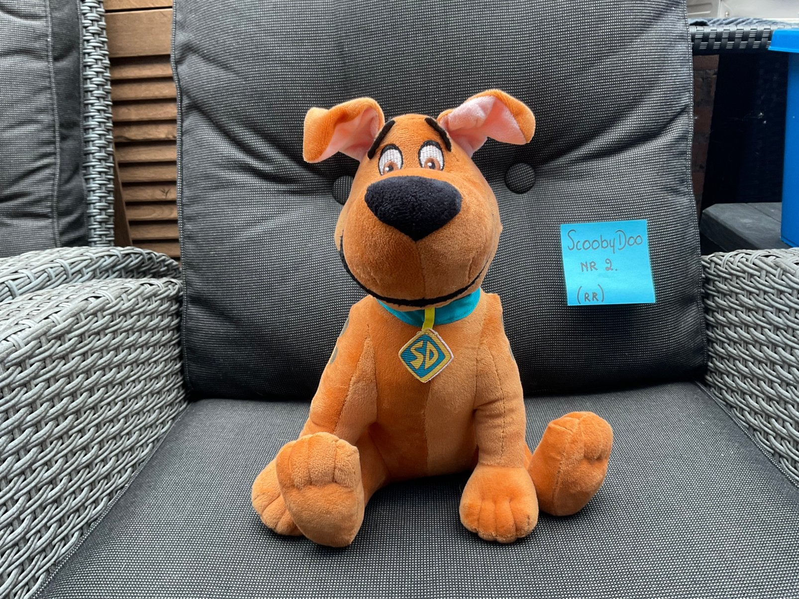 Nieuwe zgan vintage Scooby Doo knuffel 30cm, Ophalen, Overige figuren, Nieuw, Beeldje of Figuurtje