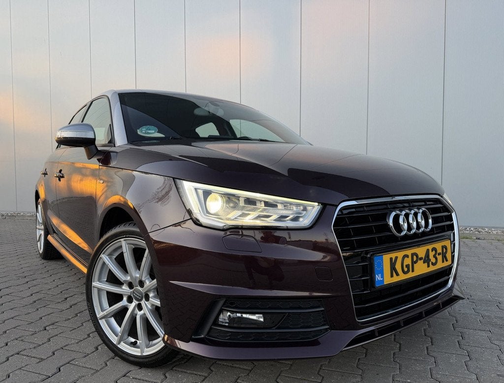 Audi A1 SPORTBACK 1.0 TFSI 95PK S-LINE Automaat LED, Auto's, Audi, Euro 6, 23 km/l, Bedrijf, Grijs