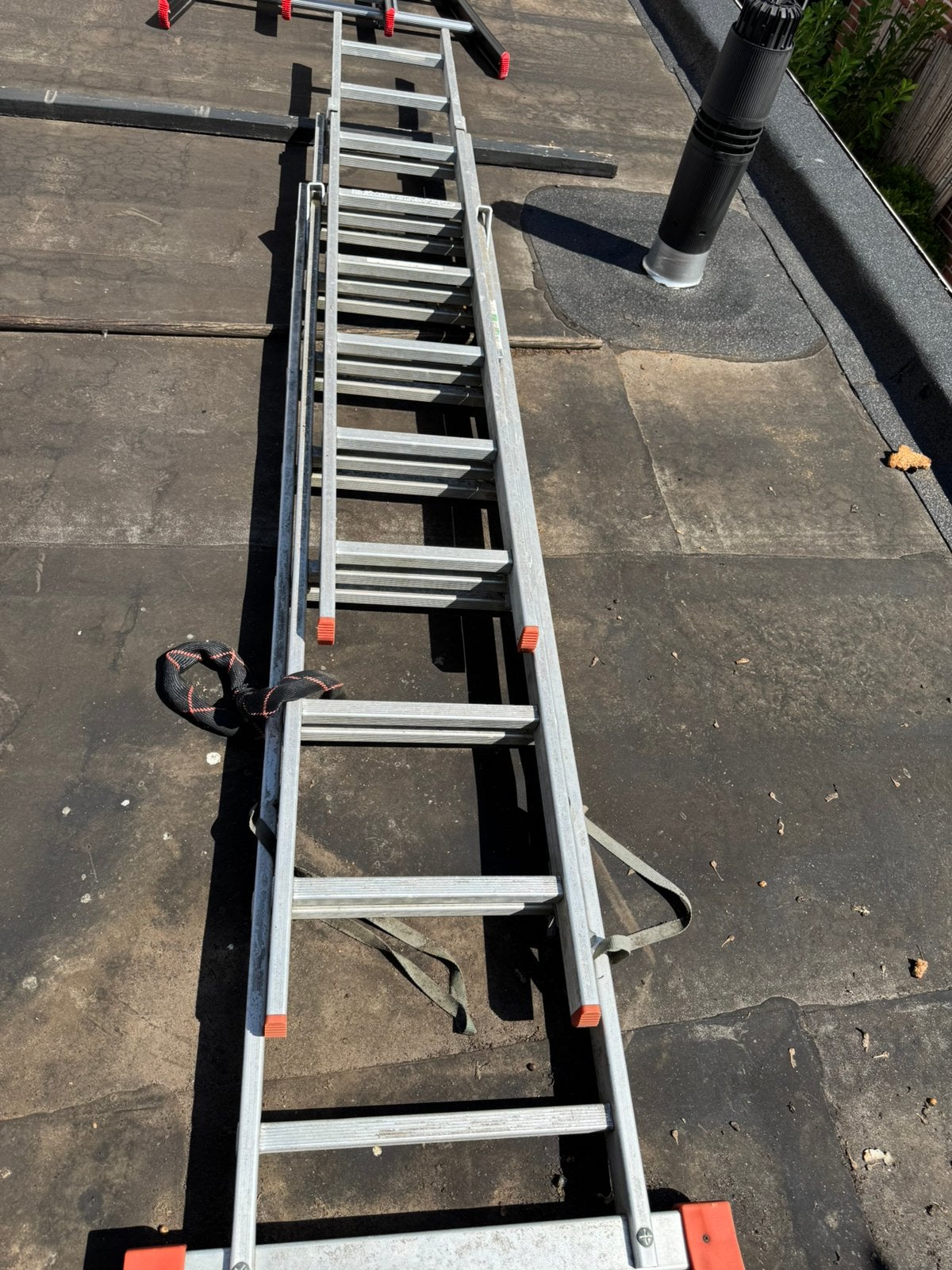 3 delige ladder, Doe-het-zelf en Verbouw, Ladders en Trappen, Ophalen, Gebruikt, Ladder, Opvouwbaar of Inschuifbaar