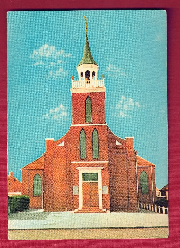 Onstwedde (Gr.) - Geref. Kerk - 1971 - Ong., Ophalen of Verzenden, 1960 tot 1980, Ongelopen, Groningen