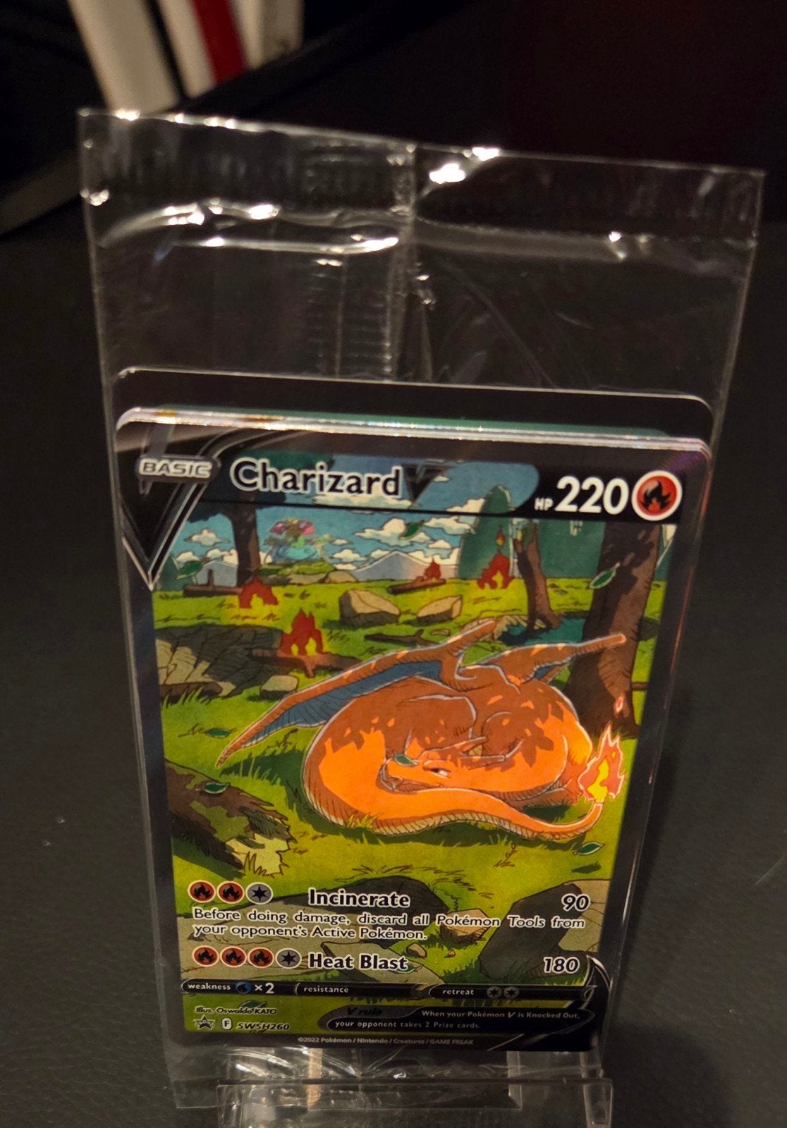 Charizard V SWSH260 complete set van 3 sealed, Hobby en Vrije tijd, Verzamelkaartspellen | Pokémon, Ophalen of Verzenden, Nieuw