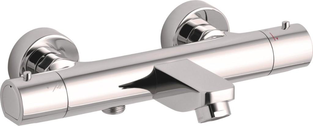 Plieger Comfort New XL - badkraan thermostatisch - HOH 15cm, Ophalen of Verzenden, Nieuw, Chroom, Bad