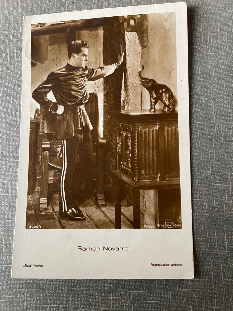ansichtkaart / kaart van Ramon Navarro 3., Verzenden, 1920 tot 1940, Sterren en Beroemdheden