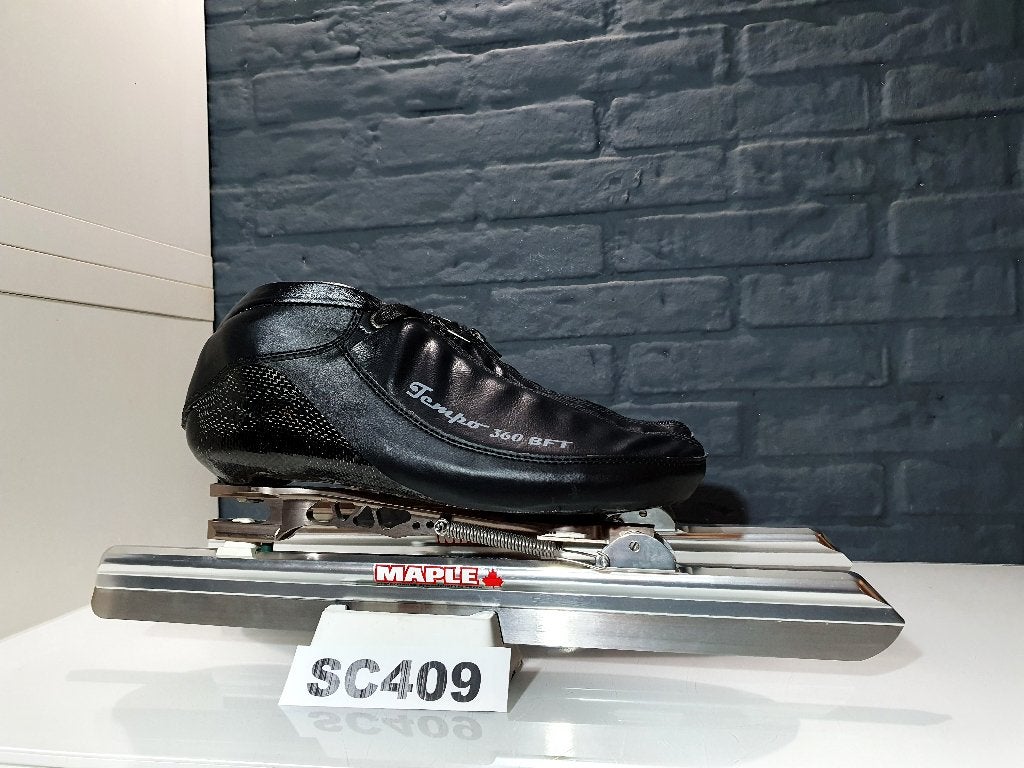 Luigino Tempo 360 Maple Klapschaatsen Klap Schaatsen Maat 42, Sport en Fitness, Klapschaats, Verzenden, Nieuw, Maple
