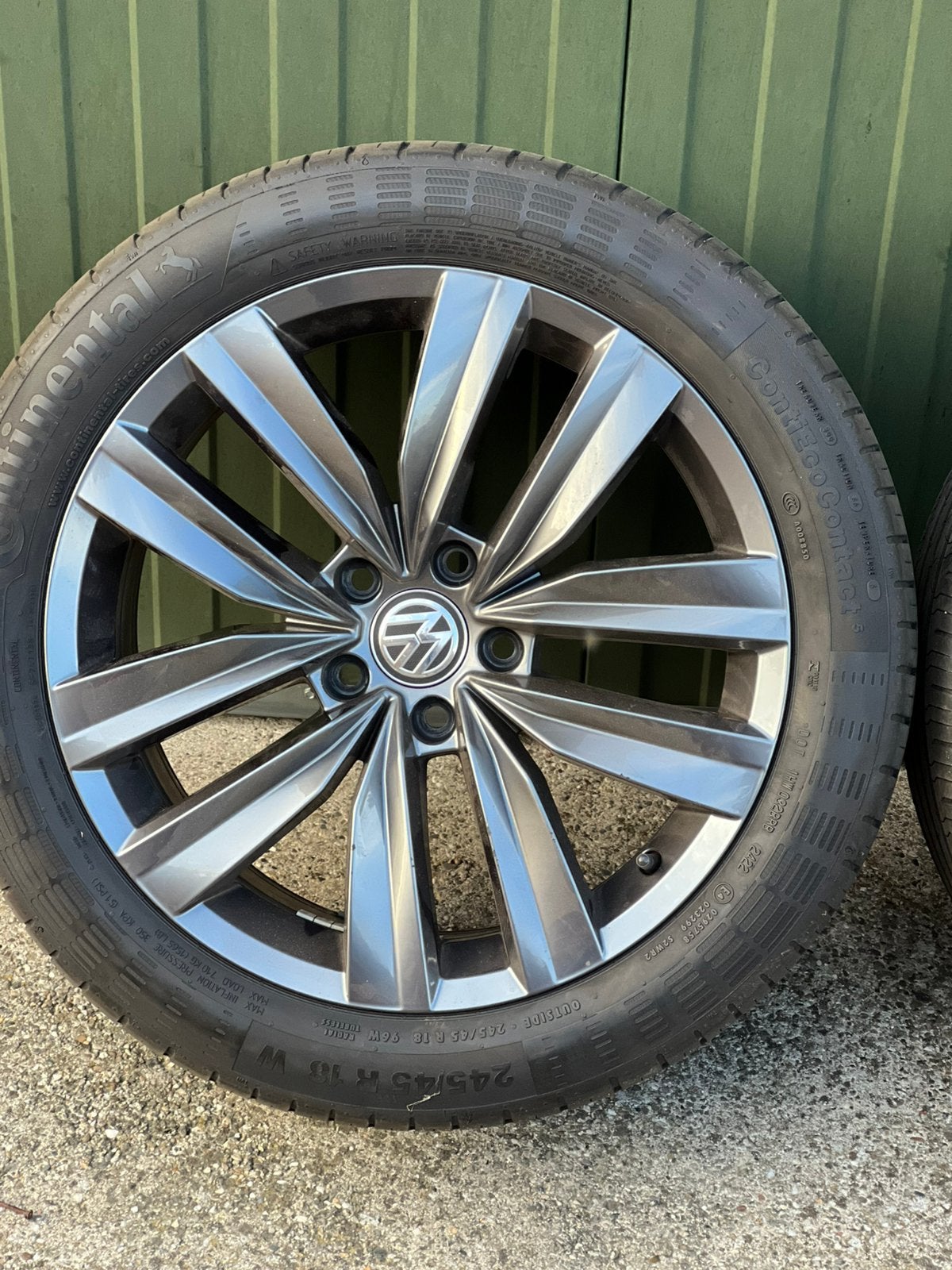 18” VW Passat/Arteon t-Roc Almere velgen 5x112 zomerbanden, Auto-onderdelen, Ophalen, 18 inch, Banden en Velgen, Personenwagen