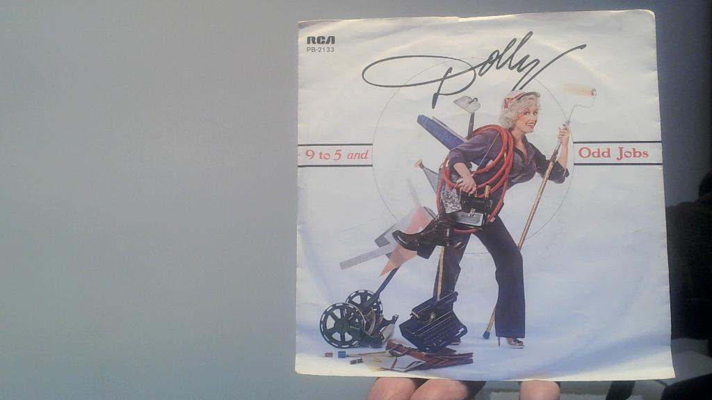 dolly parton jukebox single 9 to 5 uit 1980, Cd's en Dvd's, Vinyl Singles, Verzenden, Zo goed als nieuw, Pop, Single