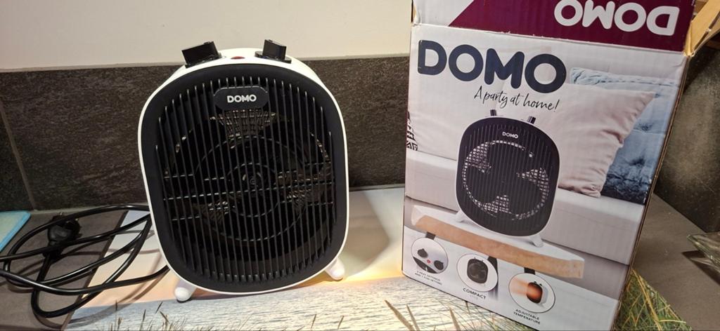 Domo DO7325F Compacte Keramische Ventilatorverwarmer, Ophalen of Verzenden, Zo goed als nieuw, Overige