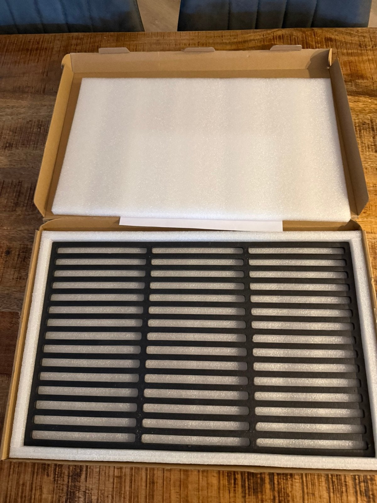 Grillrooster Gietijzer voor BBQ Gasgrill Oven 54 x 34 cm, Tuin en Terras, Ophalen of Verzenden, Zo goed als nieuw
