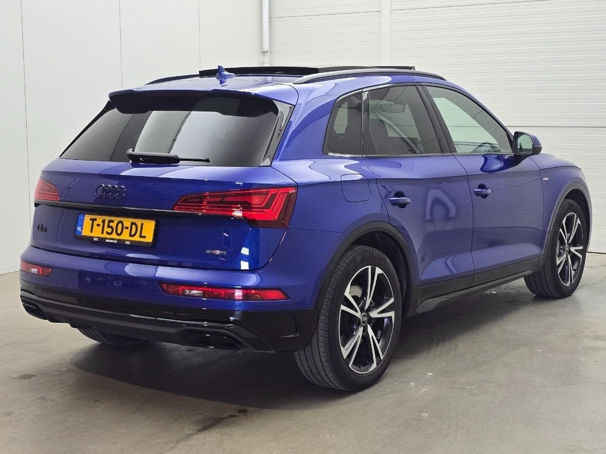 Audi Q5 50 TFSI e S-LINE/Pano/NAP, Automaat, Gebruikt, 4 cilinders, Blauw