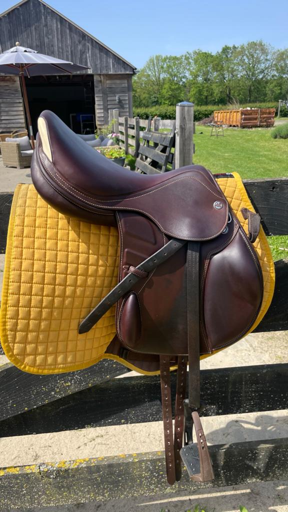 Prestige X-Paris xc zadel te koop MONO blad, Dieren en Toebehoren, Ophalen, Zo goed als nieuw, Springen