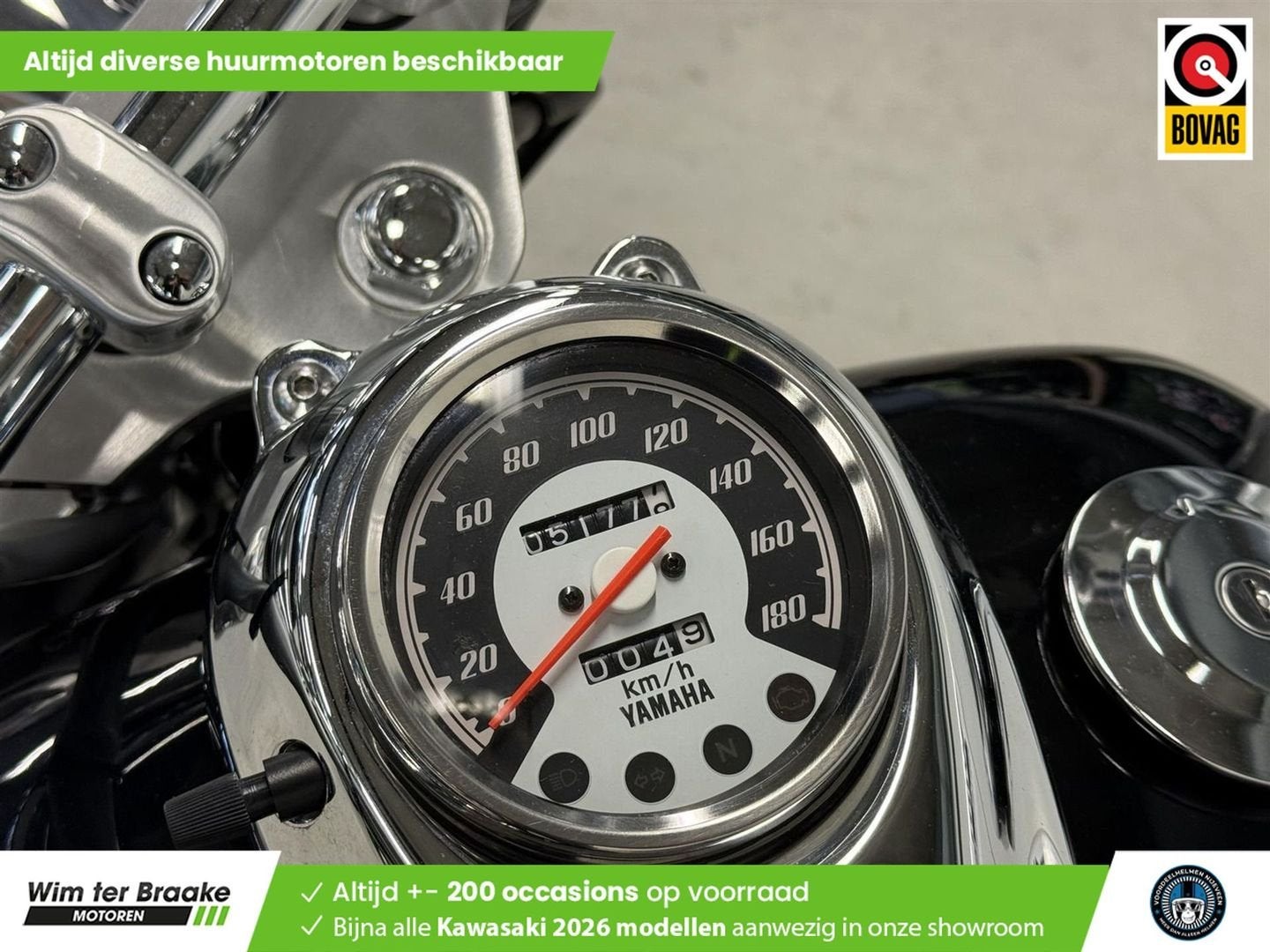 Yamaha XVS 650 Drag Star (bj 2004), 2 cilinders, Bedrijf, Onbekend, Onbekend