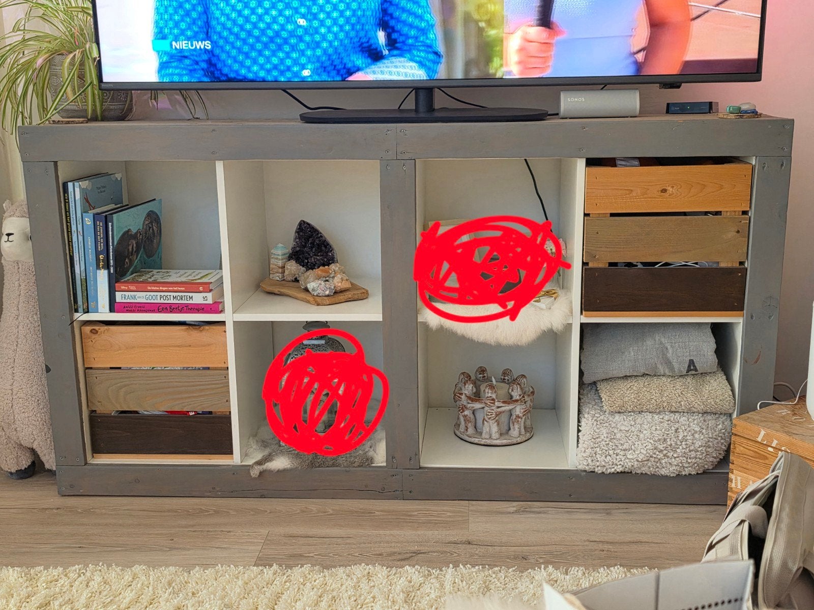 Kallax ikea kast, Huis en Inrichting, Kasten | Dressoirs, Ophalen, 25 tot 50 cm