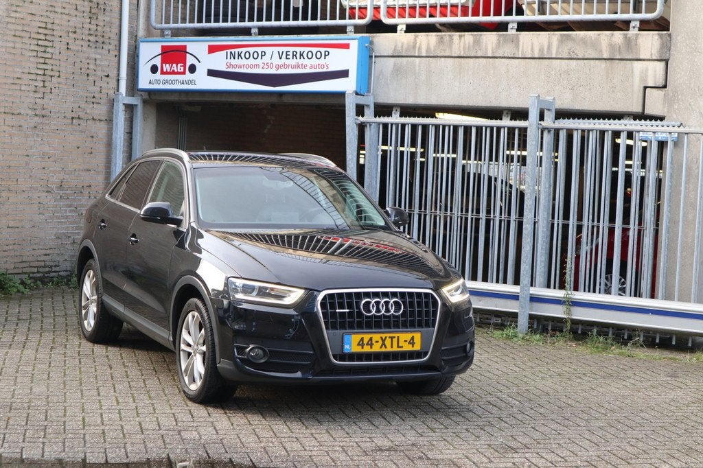 Audi Q3 2.0 TFSI quattro Pro Line (bj 2012, automaat), Euro 5, Gebruikt, 4 cilinders, Zwart