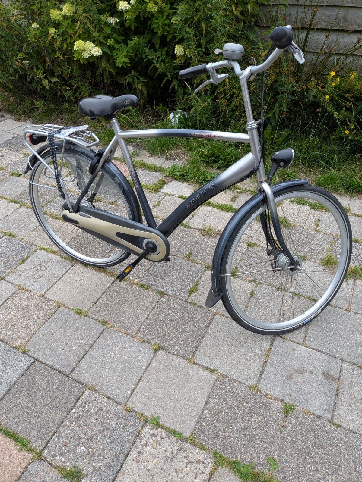 Sparta fiets met 7 versnellingen en terugtraprem, Ophalen