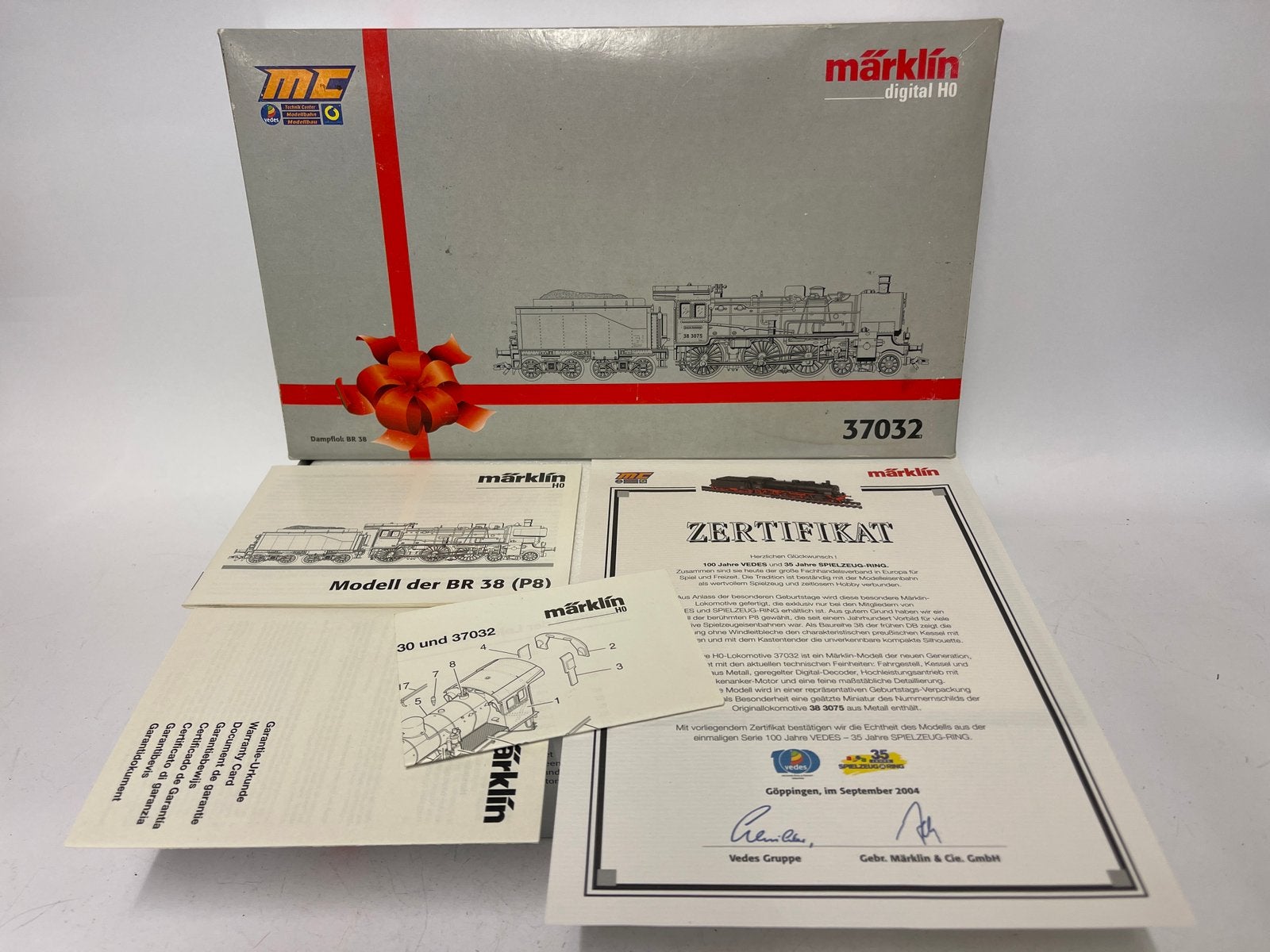 ** NIEUW ** Märklin 37032 ** BR 38 **, Hobby en Vrije tijd, Modeltreinen | H0, Wisselstroom, Locomotief, Nieuw, Ophalen of Verzenden