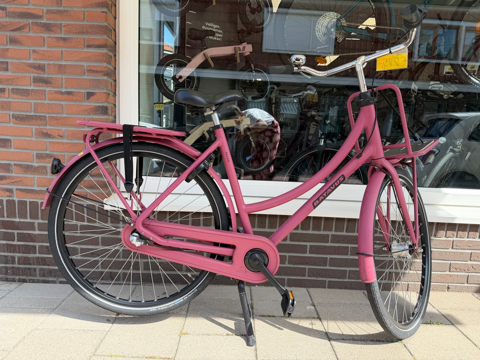 Batavus Packd Transportfiets - 3 versnellingen, frame 55 cm, Ophalen, L, Versnellingen, Batavus