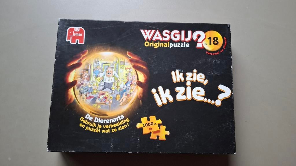 Wasgij puzzel - De Dierenarts Nr 18, Ophalen, 500 t/m 1500 stukjes, Zo goed als nieuw