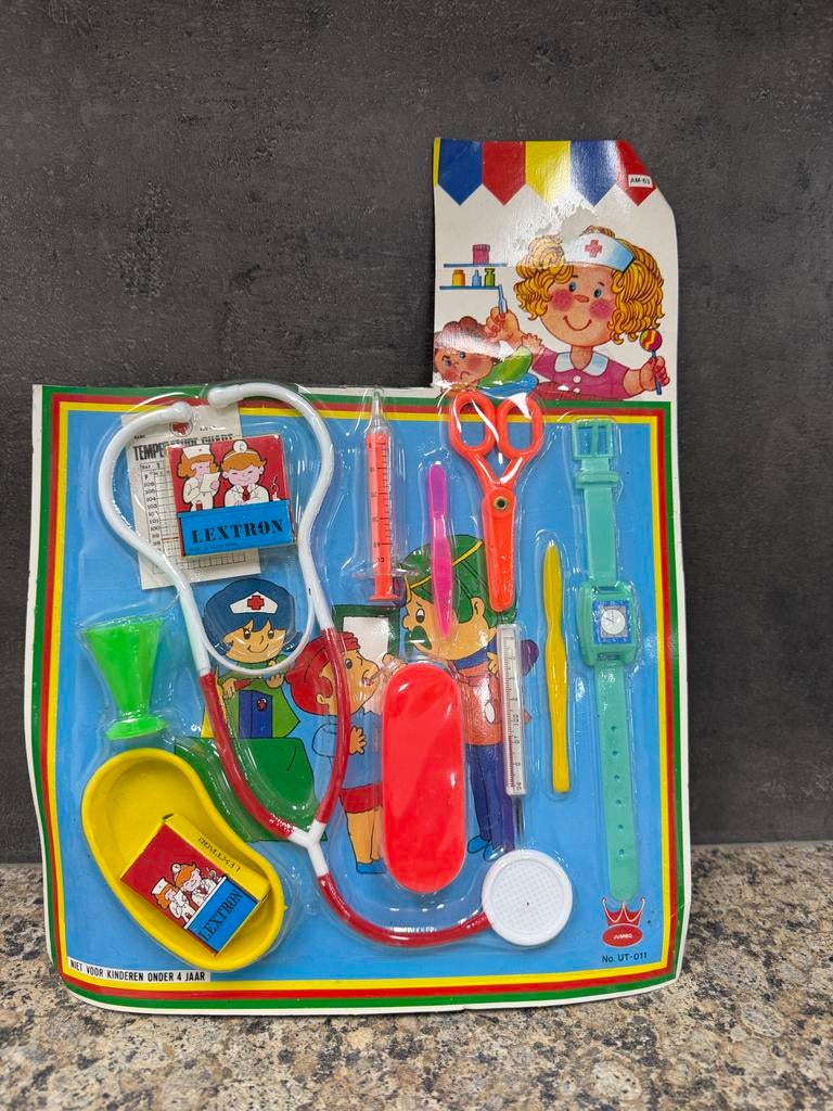 Vintage Jumbo Dokter Speelset - Nieuw in Verpakking, Ophalen of Verzenden, Nieuw, Jongen of Meisje