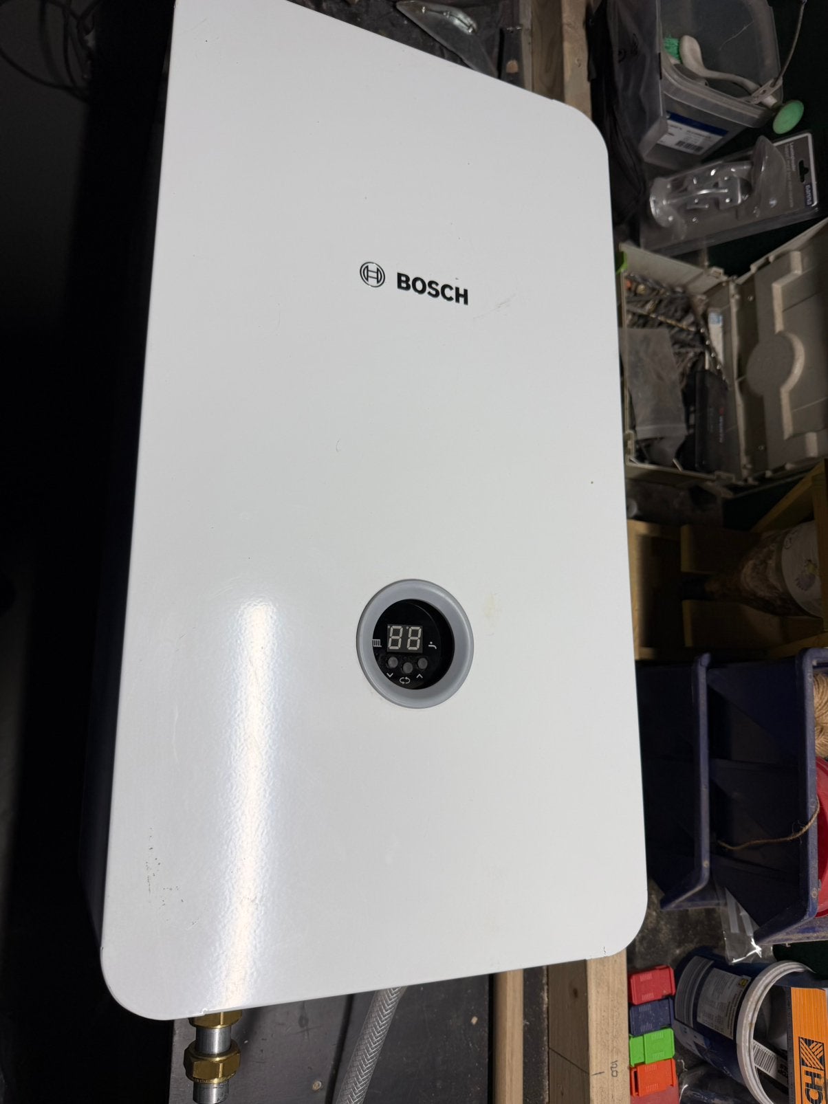 Bosch elektrische CV ketel 9 kW (tot 110m2), Ophalen, Zo goed als nieuw, Cv-ketel of Combi-ketel