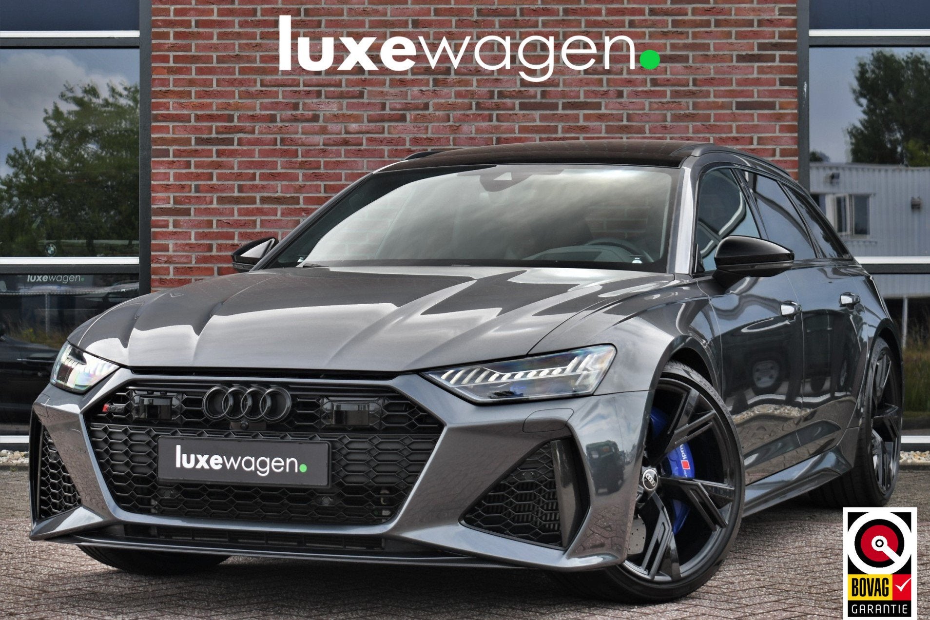 Audi RS6 Avant 4.0 TFSI quattro Dyn+ B&O-high Carbon Pano Ce, Automaat, 12 maanden, Gebruikt, 600 pk