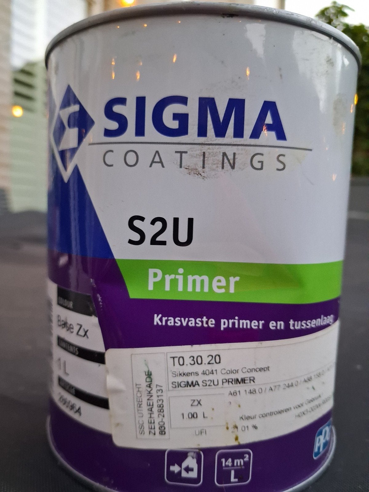 sigma 1 liter nieuw blauw, Ophalen of Verzenden, Nieuw, Blauw