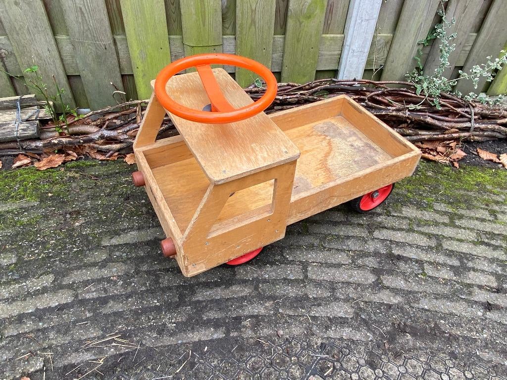 Superleuke Rolf stuur auto!, Kinderen en Baby's, Speelgoed | Houten speelgoed, Ophalen, Gebruikt