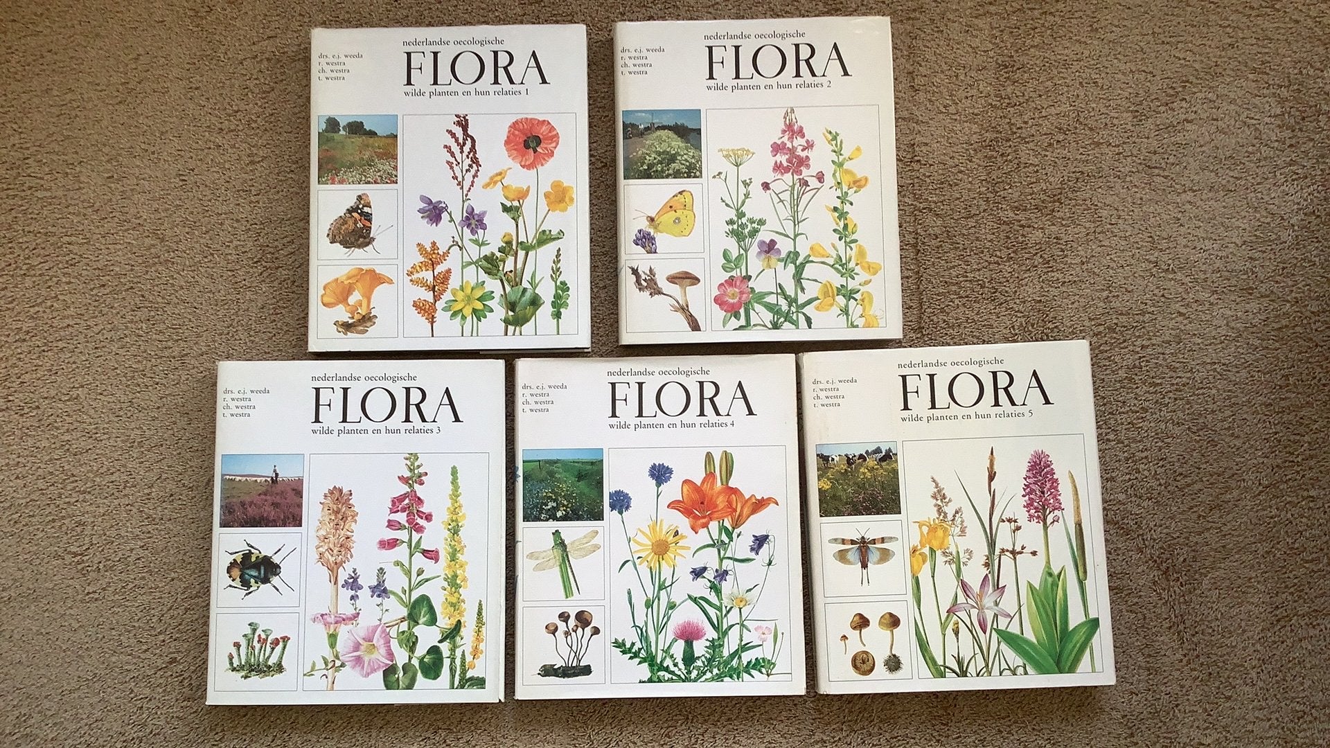Nederlandse Oecologische FLORA. Deel 1 t/m 5., Boeken, Ophalen of Verzenden, Zo goed als nieuw, Bloemen, Planten en Bomen