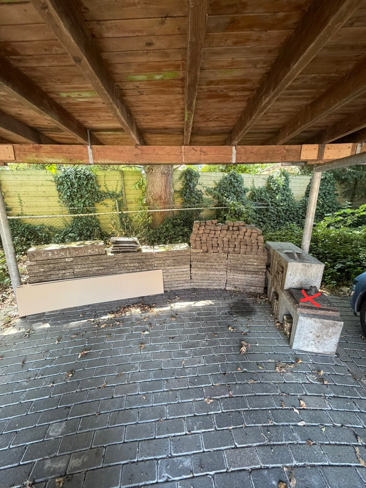 Gratis af te halen – diverse bouw- en tuinmaterialen, Tuin en Terras, Ophalen, Gebruikt, Klinkers, 10 m² of meer