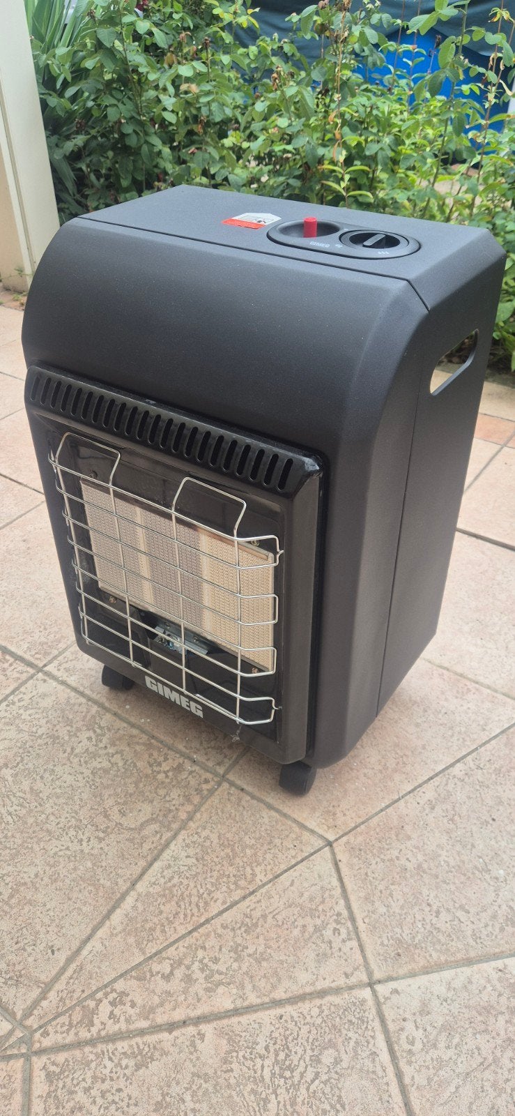Gimeg camping gaskachel - Verrijdbaar en Compact, Ophalen, Zo goed als nieuw