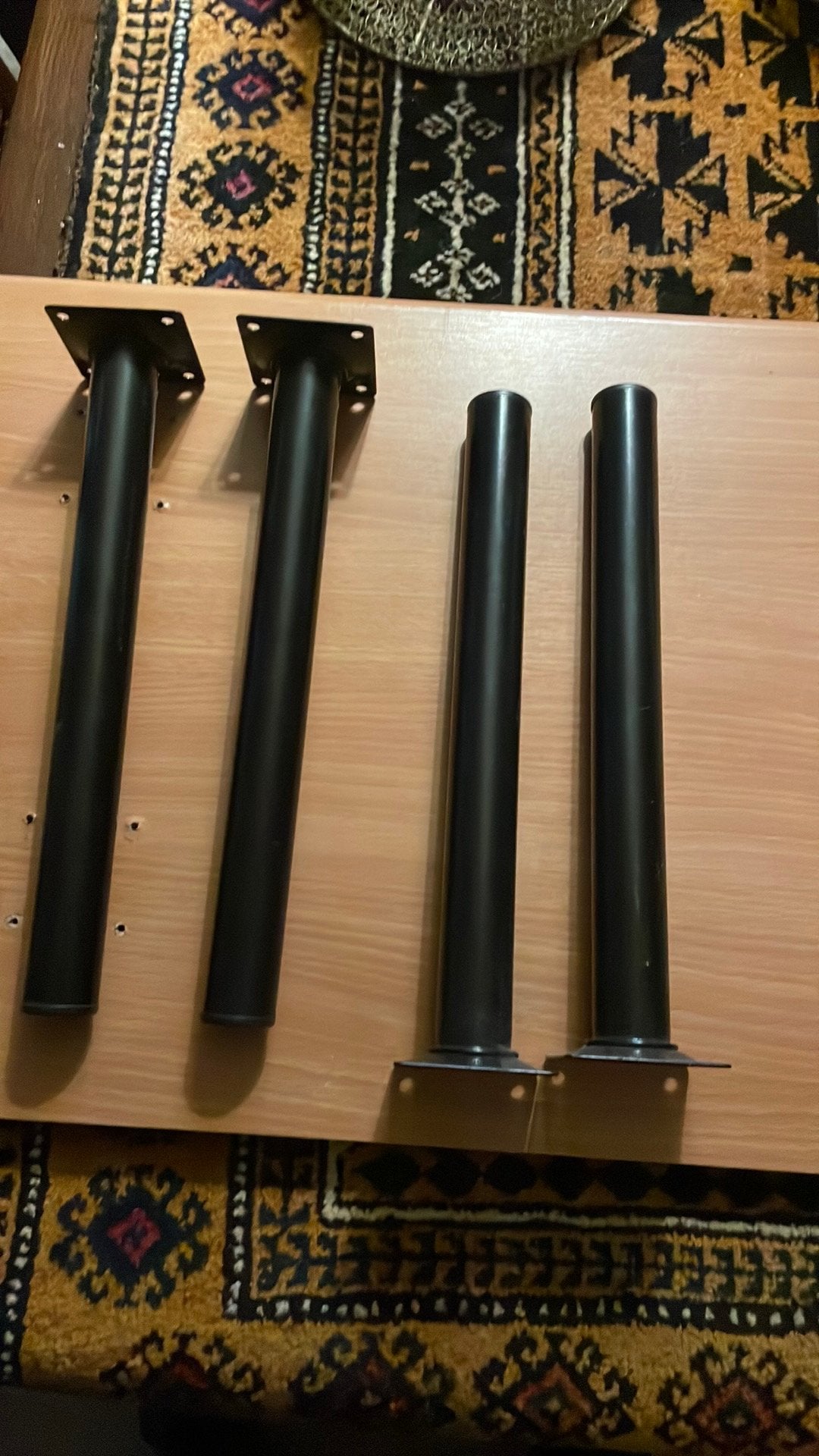 Tafelpoten, Ophalen, Zo goed als nieuw, Rond, Minder dan 50 cm