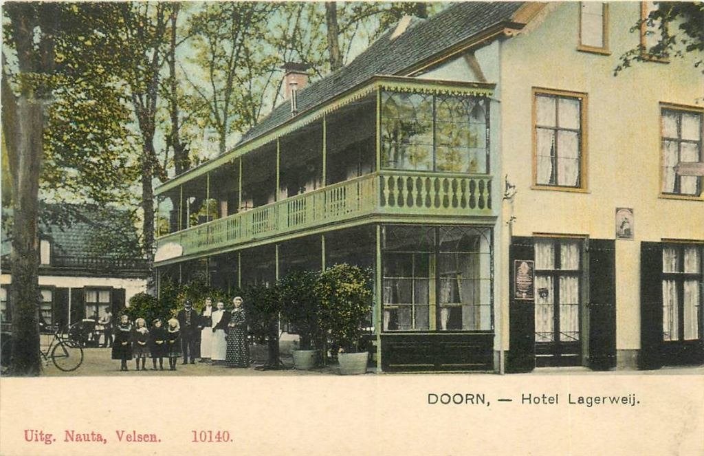 388-412-033 Doorn Hotel Lagerweij, Verzenden, Voor 1920, Utrecht