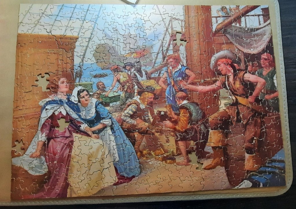 vintage puzzel, Ophalen of Verzenden