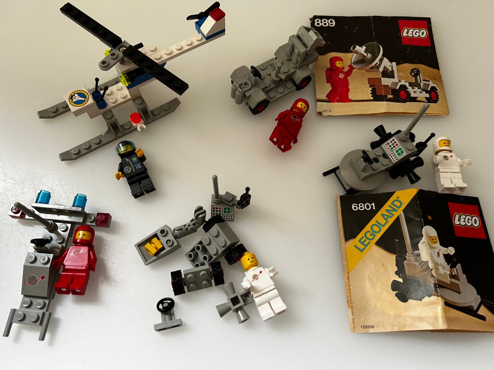 Lego Space Lego 6801 Space Scooter Lego 889 885 6821 6461, Kinderen en Baby's, Speelgoed | Duplo en Lego, Ophalen of Verzenden