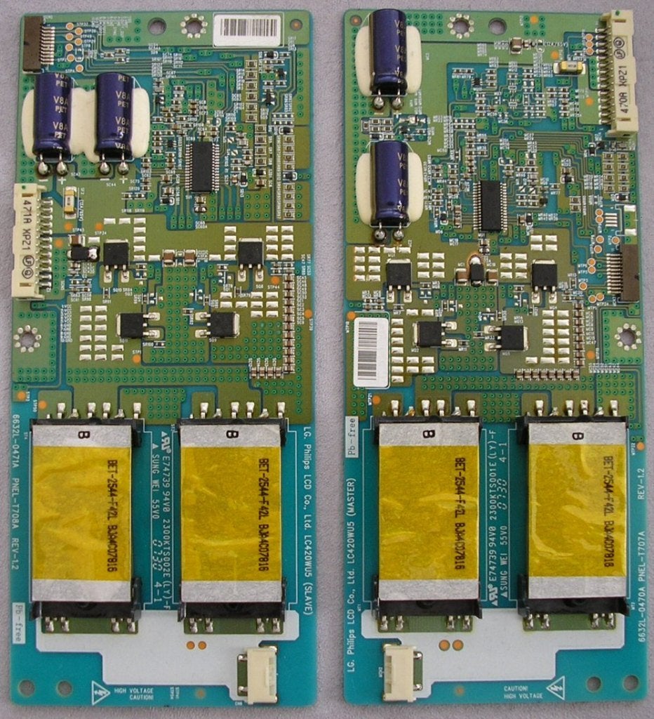 Reparatie inverterboard-kit voor o.a. 42 inch Philips LCD's, Ophalen of Verzenden, Nieuw