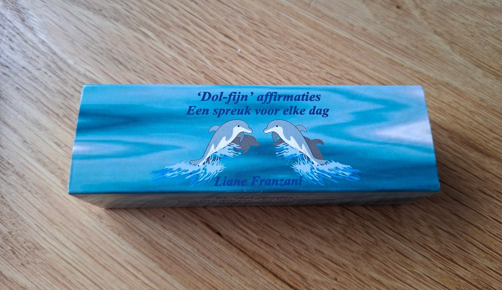 L. Franzani - Dol-fijn affirmaties, Boeken, Esoterie en Spiritualiteit, Tarot of Kaarten leggen, Overige typen, Zo goed als nieuw