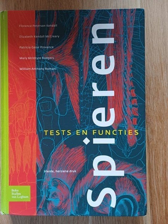 F.P. Kendall - Spieren, Boeken, Ophalen of Verzenden, Zo goed als nieuw, F.P. Kendall