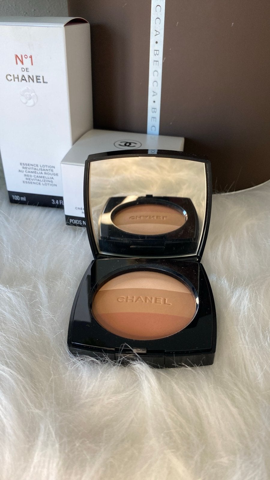 Chanel Les Beiges Harmonie Poudres Belle Mine N02, Overige kleuren, Gehele gezicht, Nieuw, Ophalen of Verzenden