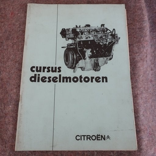 Citroen cursus dieselmotoren 1975 originele uitgave, Ophalen of Verzenden